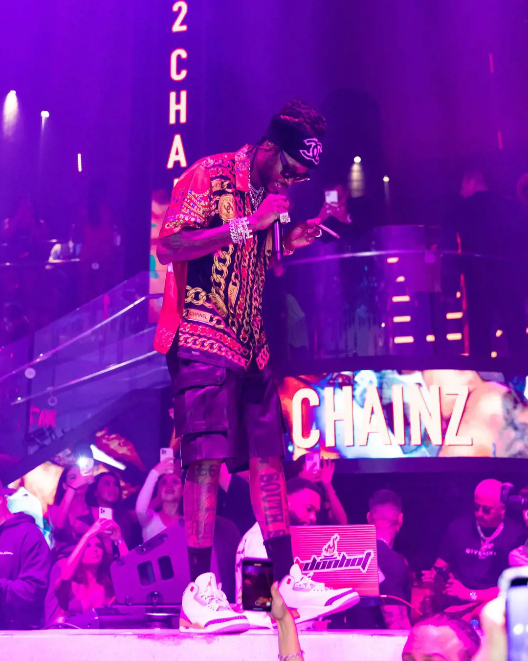 2 Chainz performing at LIV live for his fans