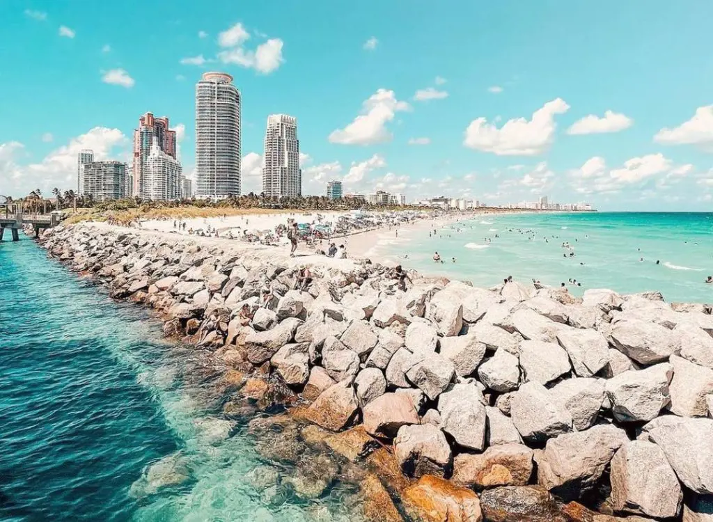 Best time to visit Miami is when the sun is shinning and there are less Tourist