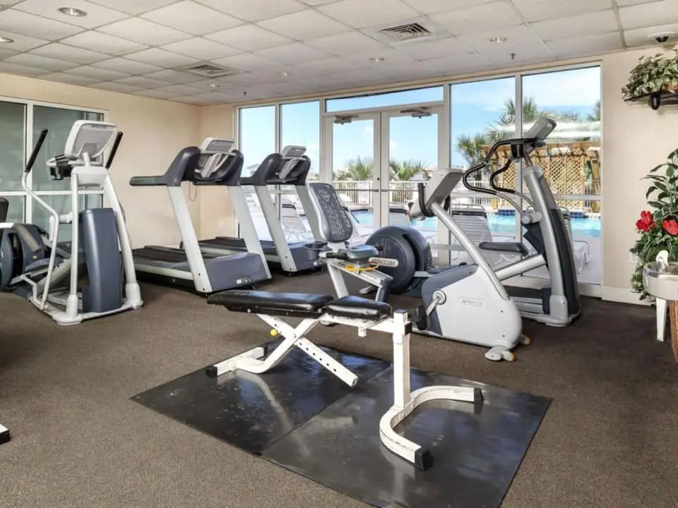 A fitness center of the place where you can visit and remain fit