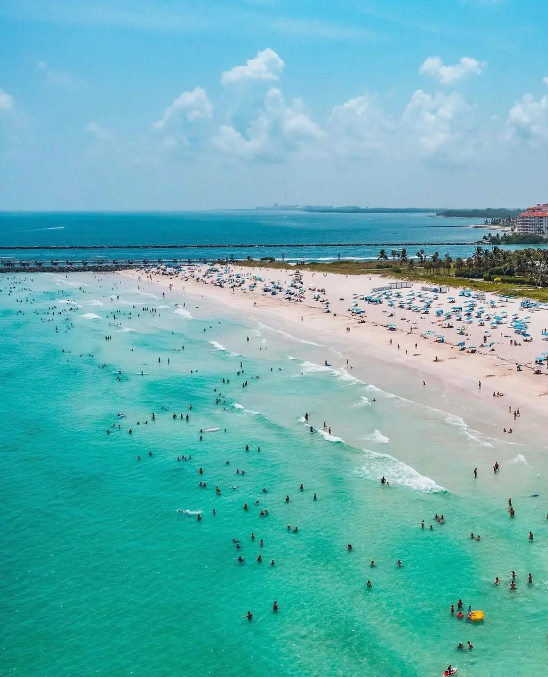 Miami Beach is people favorite for its clear beaches
