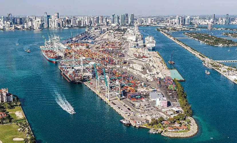 Port Of Miami is one of the busiest in Florida